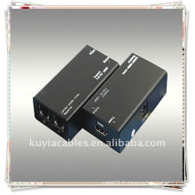 HDMI-CAT-HDMI Extender cat-5E ou cat-6 (recommandé) câbles jusqu&#39;à 60 mètres au lieu du câble HDMI pour transmettre haute définition si